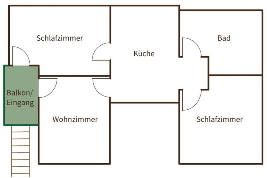 Ferienwohnung An Der Foersterei Ohrenfeld Esterno foto